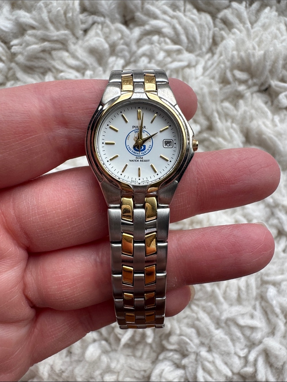 🆕 Pulsar Two Tone Watch - Picture 2 of 5